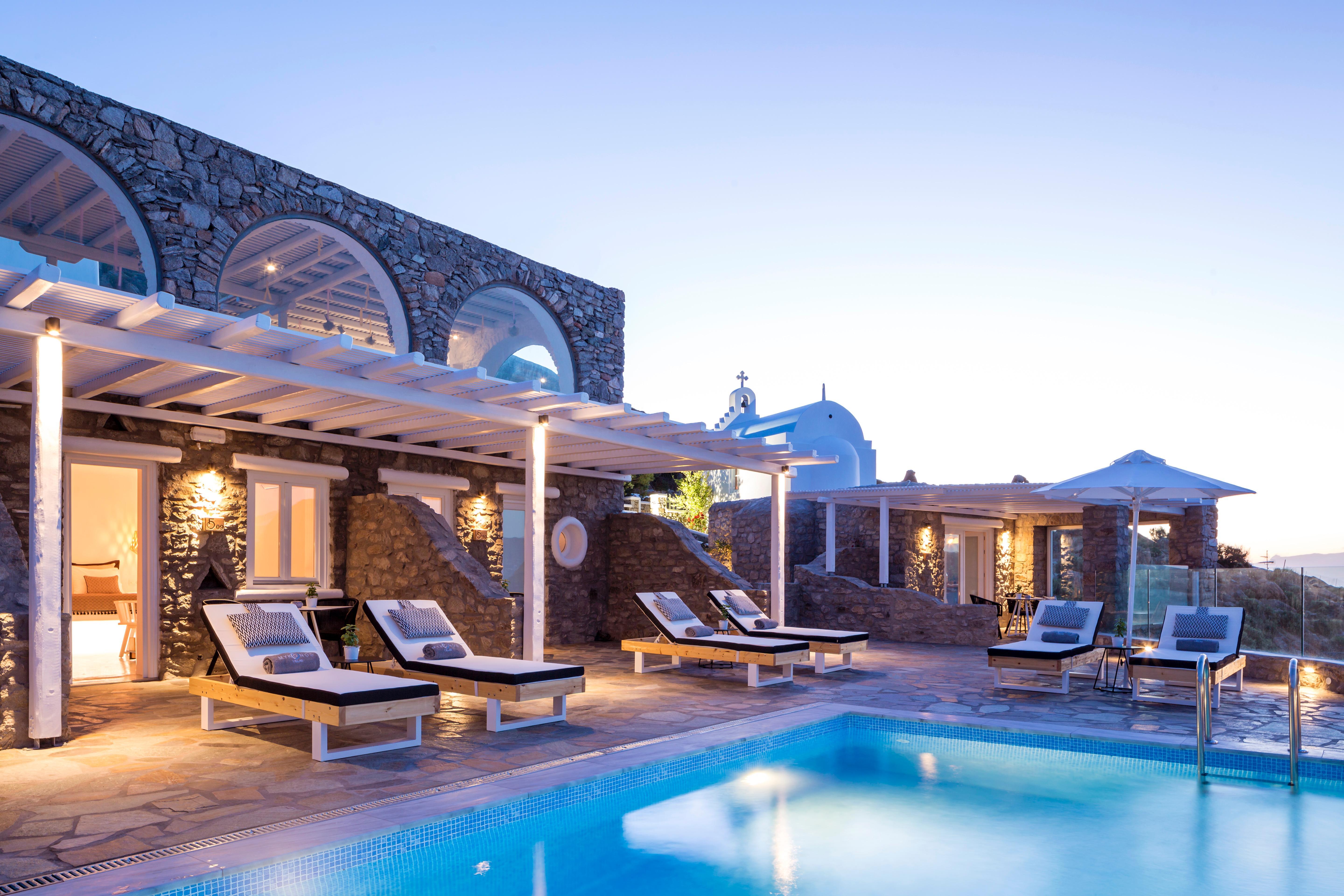 Mykonos No5 Luxury Suites & Villas Mykonos Town Экстерьер фото